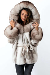 Women's exclusive alpaca coat Jasmine